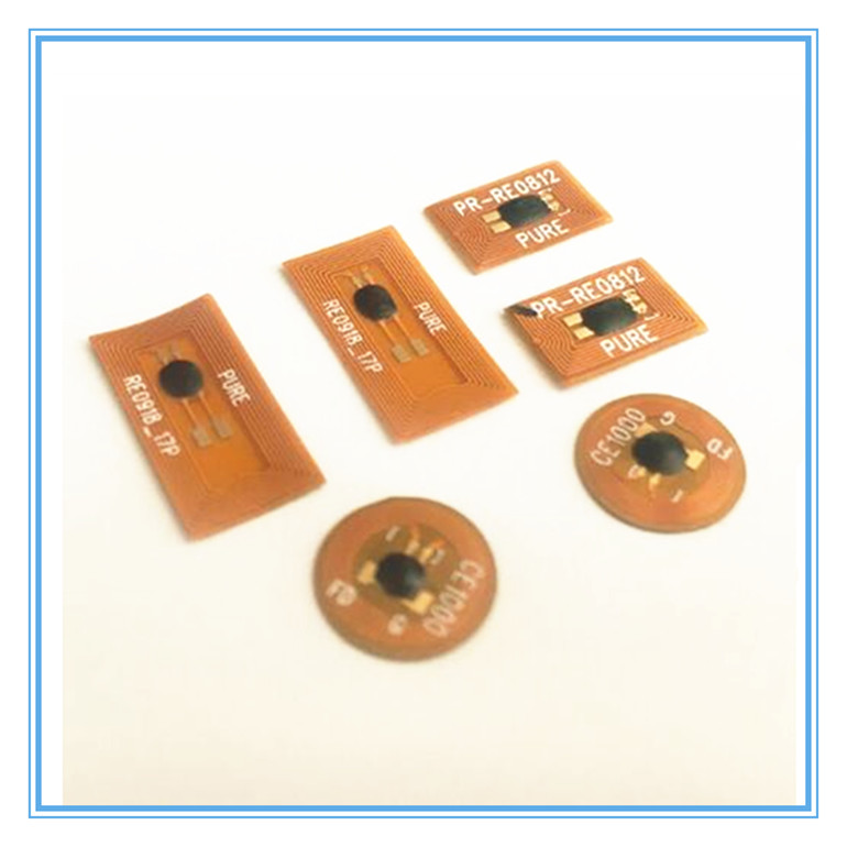 FPC RFID  FPC tiny copper NTAG 213 wet inlay smallest tag